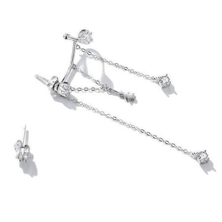 Boucles "Festives" ~ Argent Sterling