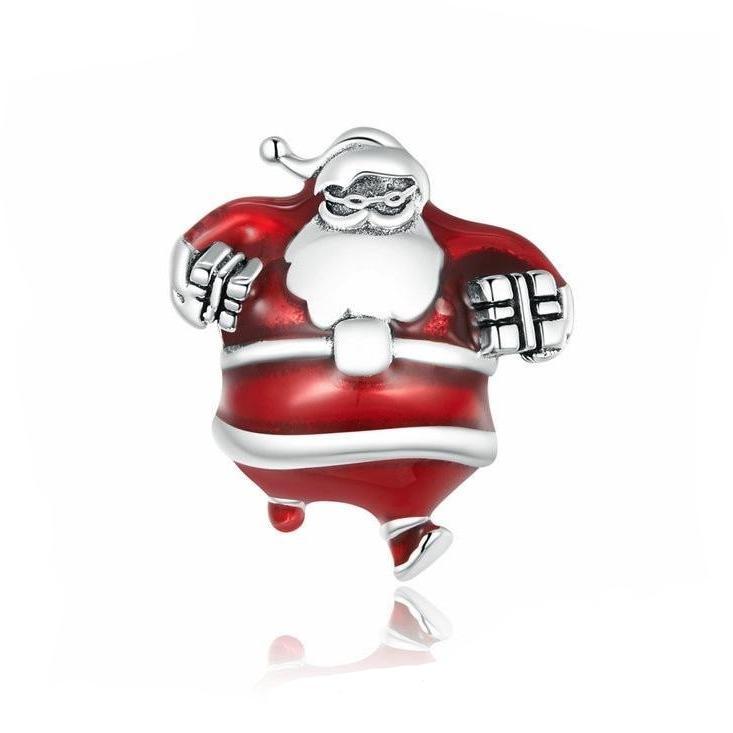 Perle "Père Noël" ~ Argent Sterling