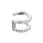 Charger l&#39;image dans la galerie, Boucle &quot;Ear Cuff - Idéal&quot; ~ Argent Sterling
