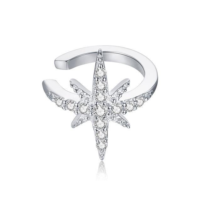 Boucle "Ear Cuff - Magical" ~ Argent Sterling