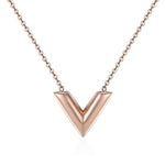 Charger l&#39;image dans la galerie, Collier &quot;Victoire&quot; ~ Argent/Or/Rose
