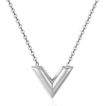 Charger l&#39;image dans la galerie, Collier &quot;Victoire&quot; ~ Argent/Or/Rose
