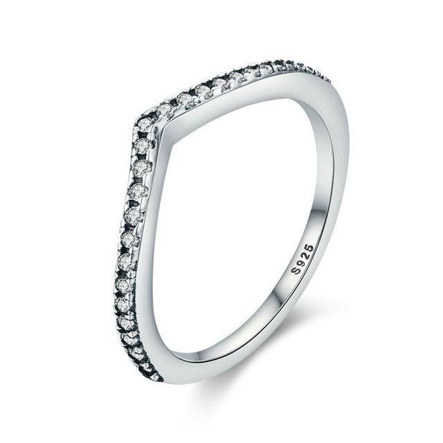 Bague "Goutte d'Eau" ~ Argent Sterling