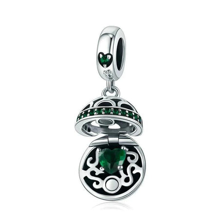 Perle "Cœur Surprise" ~ Argent Sterling