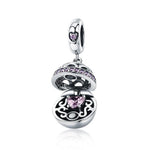 Charger l&#39;image dans la galerie, Perle &quot;Cœur Surprise&quot; ~ Argent Sterling
