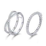 Charger l&#39;image dans la galerie, Bague &quot;Twisted Queen&quot; ~ Argent Sterling
