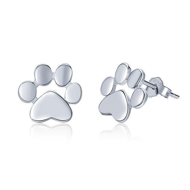 Boucles "Empreinte" ~ Argent Sterling