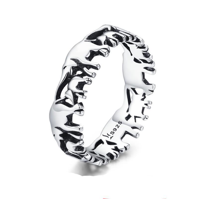 Bague "Animaux" ~ Argent Sterling