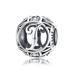 Charger l&#39;image dans la galerie, Perle &quot;Lettre Ronde&quot; ~ Argent Sterling
