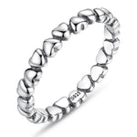 Charger l&#39;image dans la galerie, Bague &quot;Cœurs&quot; ~ Argent Sterling
