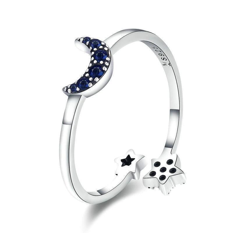 Bague "Lune" ~ Argent Sterling
