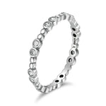Charger l&#39;image dans la galerie, Bague &quot;Géométrique&quot; ~ Argent Sterling
