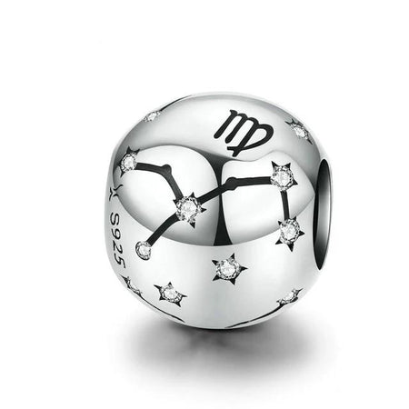 Perle "Zodiaque" ~ Argent Sterling