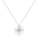 Charger l&#39;image dans la galerie, Collier &quot;Points Cardinaux&quot; ~ Or / Argent / Rose

