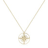 Collier "Points Cardinaux" ~ Or / Argent / Rose