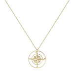 Charger l&#39;image dans la galerie, Collier &quot;Points Cardinaux&quot; ~ Or / Argent / Rose
