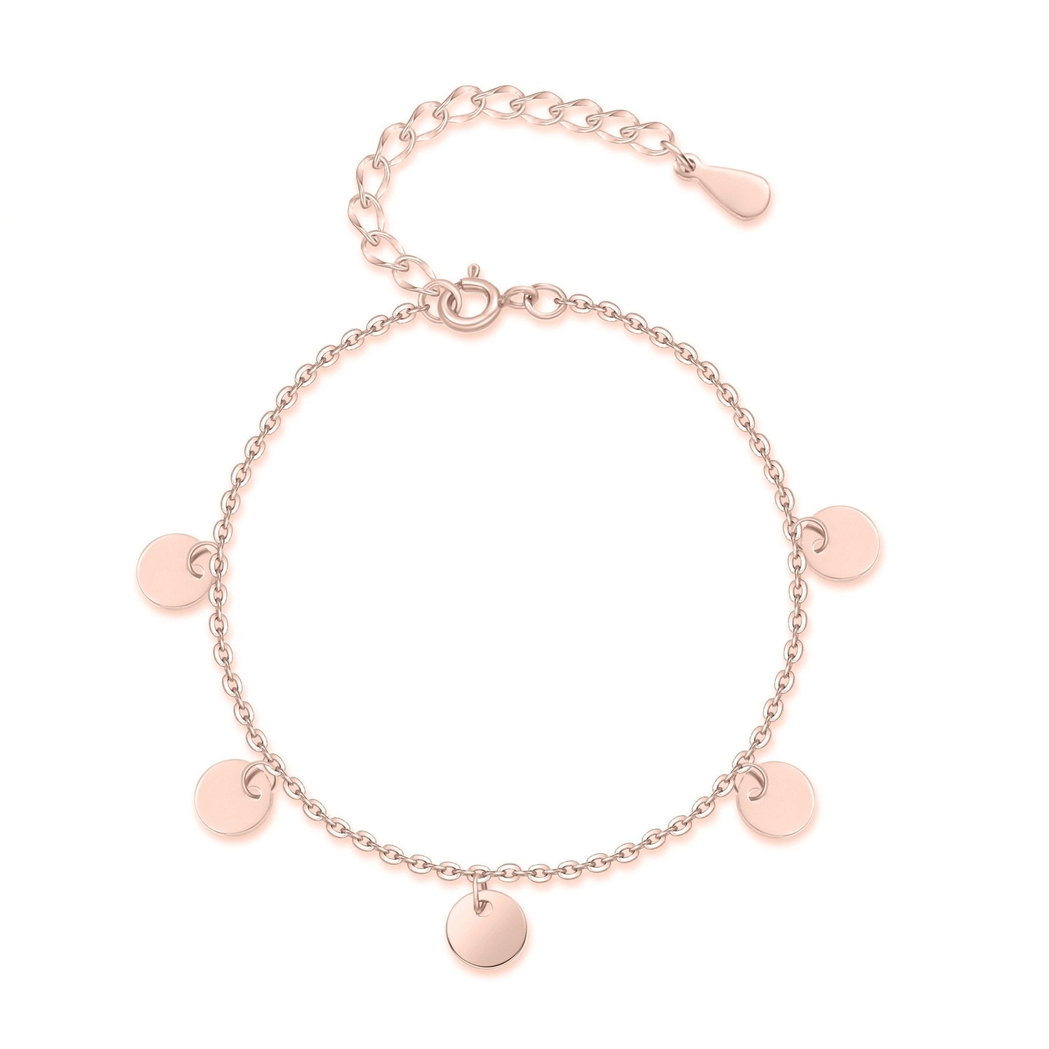 Bracelet "Petits Cercles" ~ Or / Rose / Argent