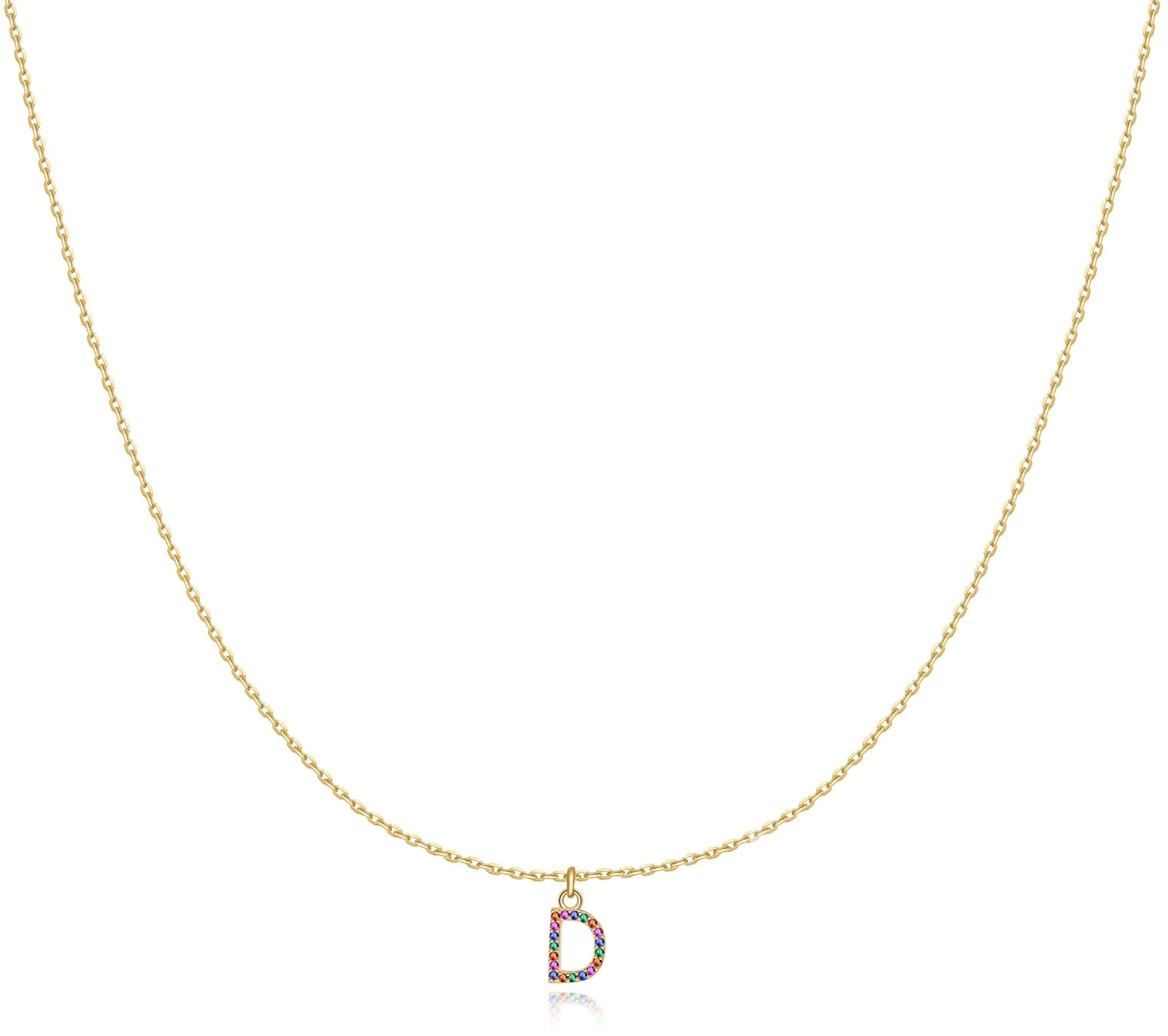 Collier "Couleur Initiale" ~ Argent Sterling
