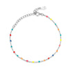Bracelet de cheville "Cocktail" ~ Or / Argent