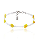 Charger l&#39;image dans la galerie, Bracelet de cheville &quot;Petites Fleurs&quot; ~ Multicolore
